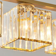 Nordic Pendant Light Multi-Head Long Glass Shades Dining - Image 32