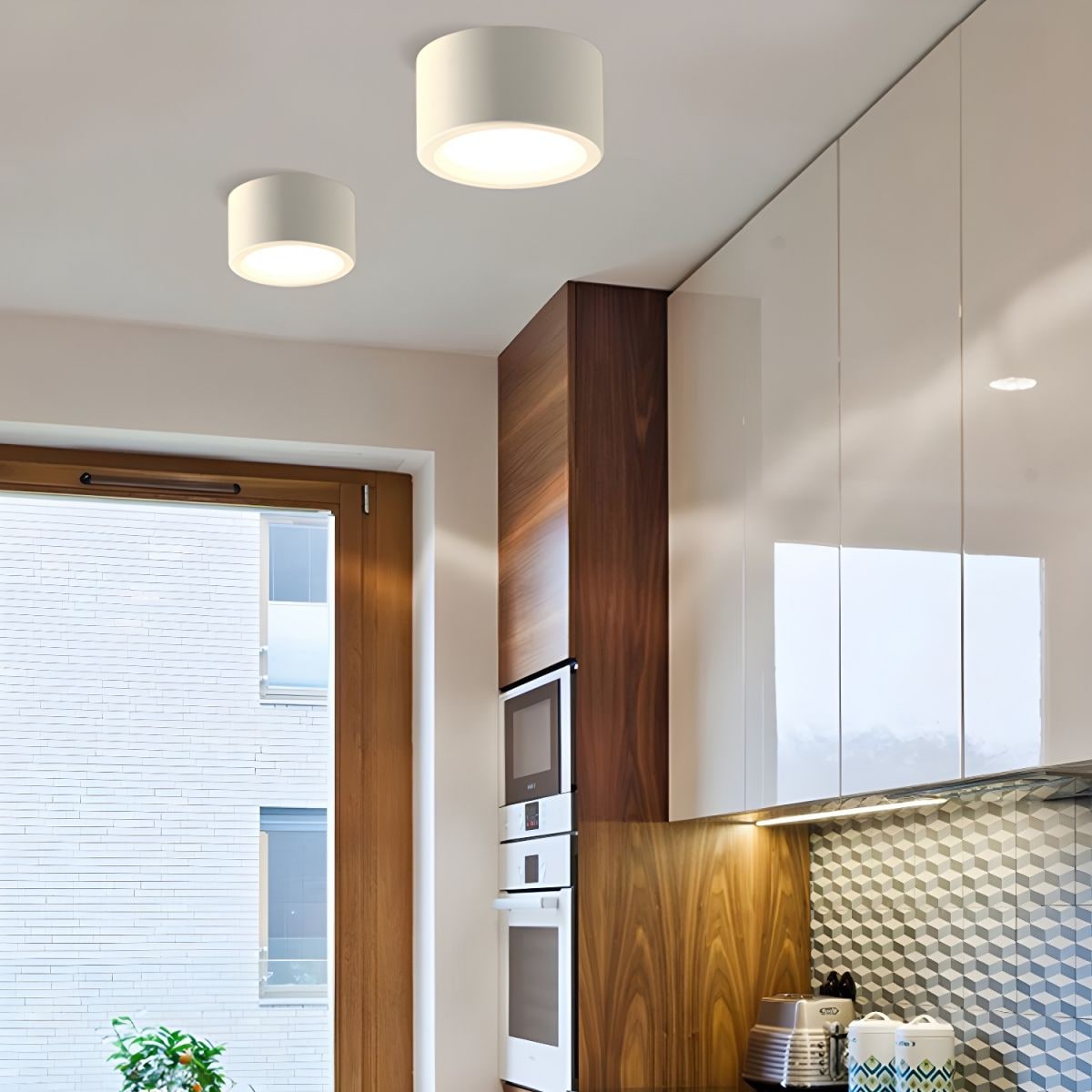 Nordic Style Flush Ceiling Modern Indoor Spaces - Image 2
