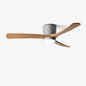 Nordic Wood Ceiling Fan Light Modern Living Spaces - Image 1