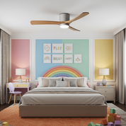 Nordic Wood Ceiling Fan Light Modern Living Spaces - Image 18