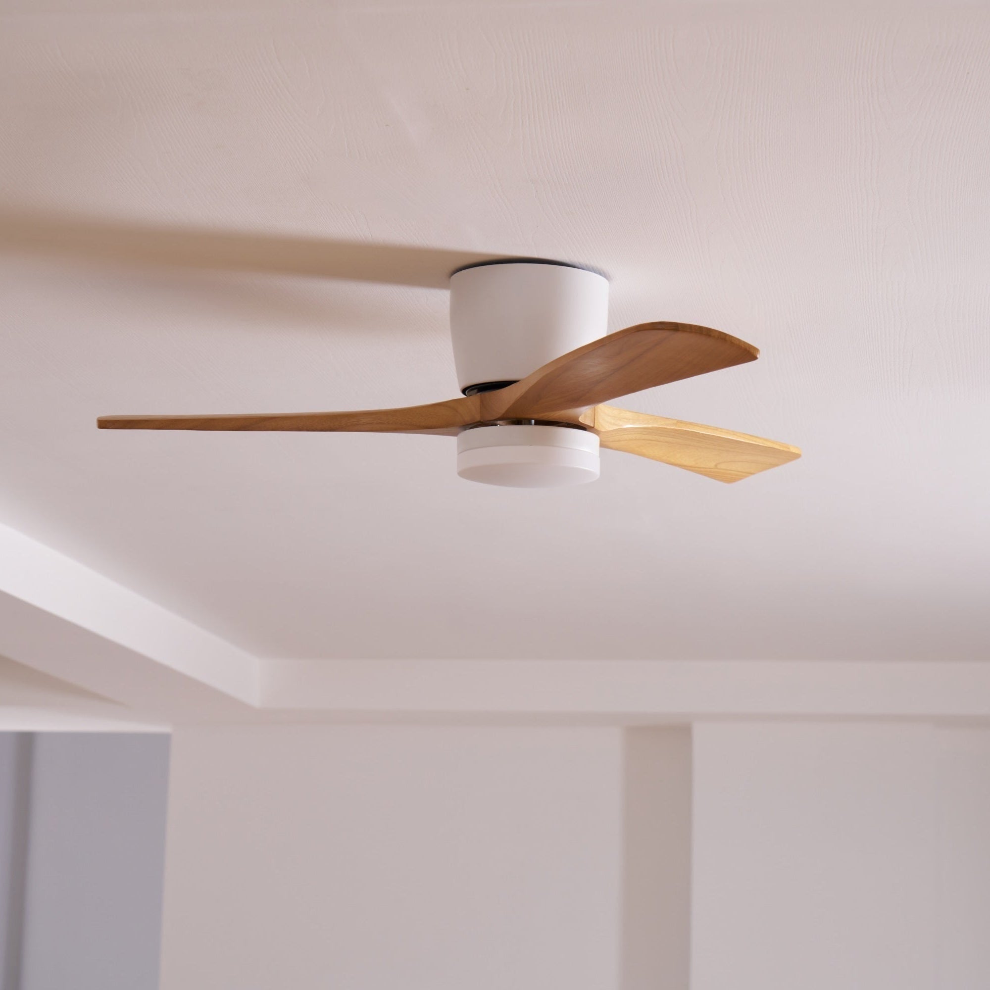 Nordic Wood Ceiling Fan Light Modern Living Spaces - Image 24