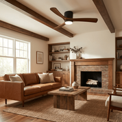 Nordic Wood Ceiling Fan Light Modern Living Spaces - Image 3