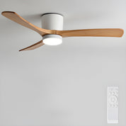 Nordic Wood Ceiling Fan Light Modern Living Spaces - Image 38