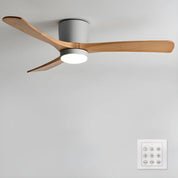 Nordic Wood Ceiling Fan Light Modern Living Spaces - Image 46