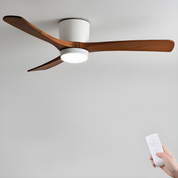 Nordic Wood Ceiling Fan Light Modern Living Spaces - Image 66