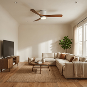 Nordic Wood Ceiling Fan Light Modern Living Spaces - Image 7