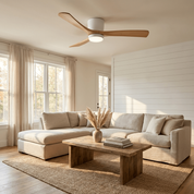 Nordic Wood Ceiling Fan Light Modern Living Spaces - Image 8