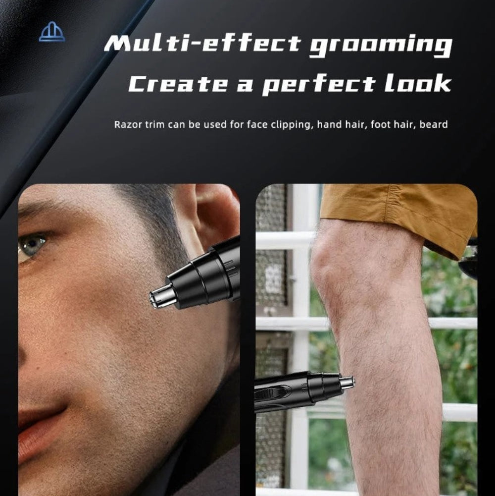 Nose Hair Trimmer and Rechargeable Grooming Tool - Image 2