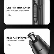 Nose Hair Trimmer and Rechargeable Grooming Tool - Image 7