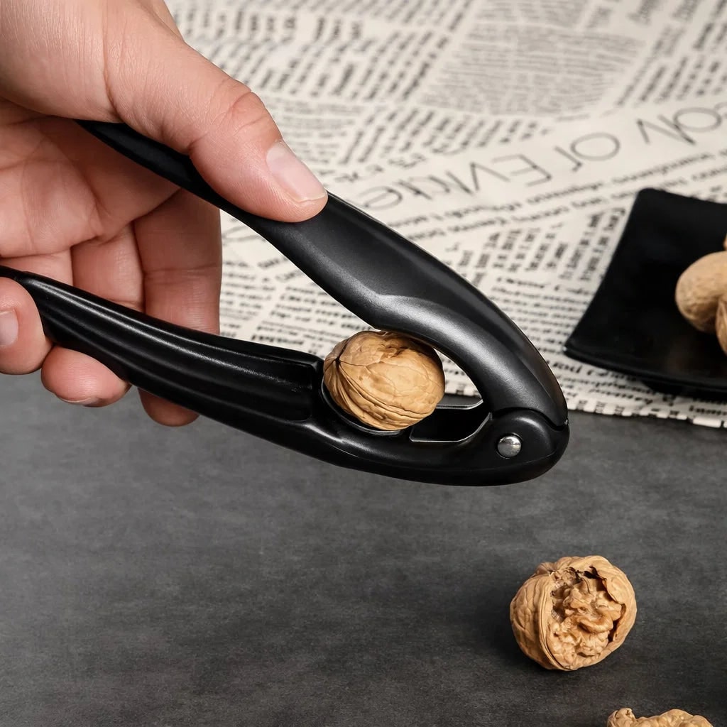 Nutcracker Tool Chestnuts & Hard Nuts Safe Easy Grip Design - Image 2