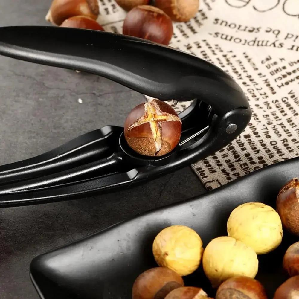 Nutcracker Tool Chestnuts & Hard Nuts Safe Easy Grip Design - Image 4