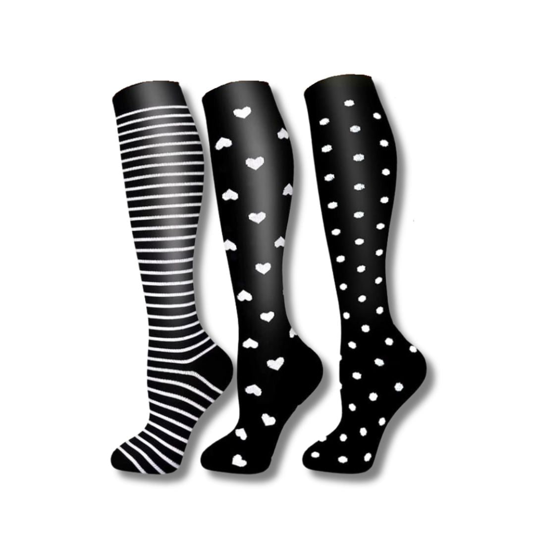 Orthopedic Compression Socks Stylish Supportive Design - Image 1