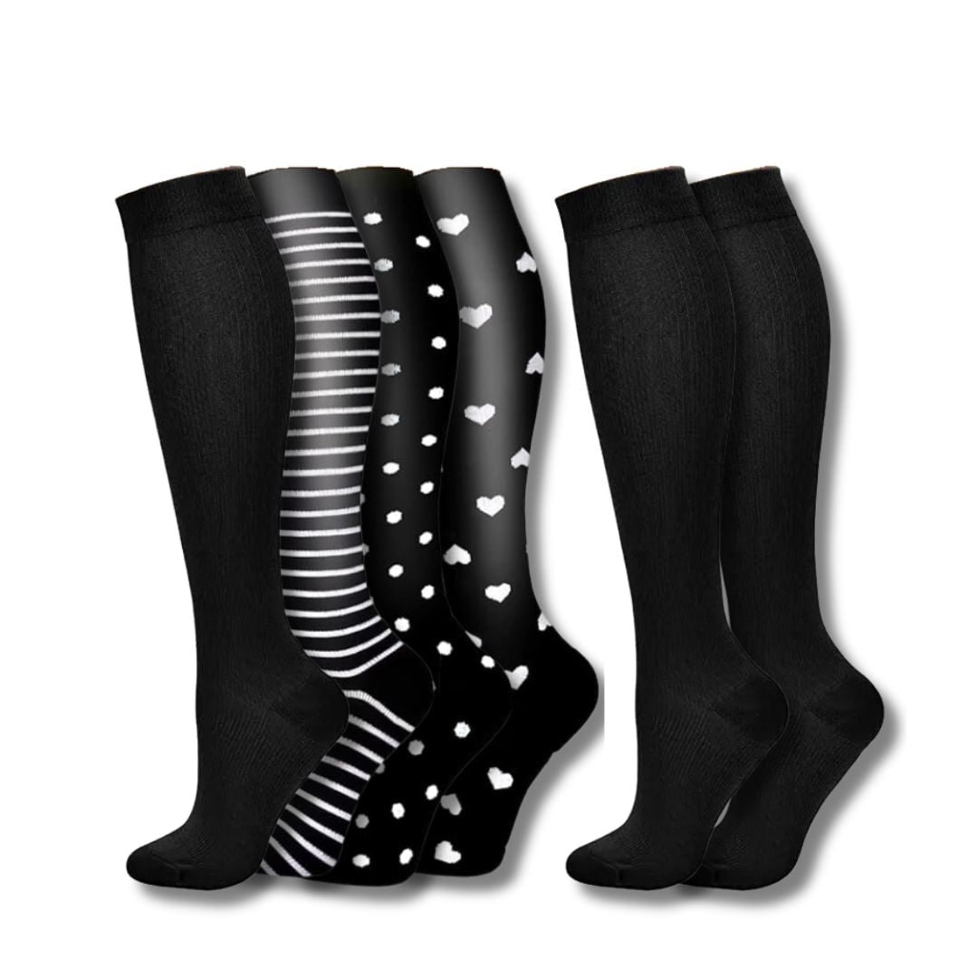 Orthopedic Compression Socks Stylish Supportive Design - Image 9