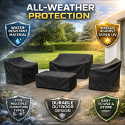 Outdoor Furniture Cover Patio Furniture Weather Resistant - Image 5