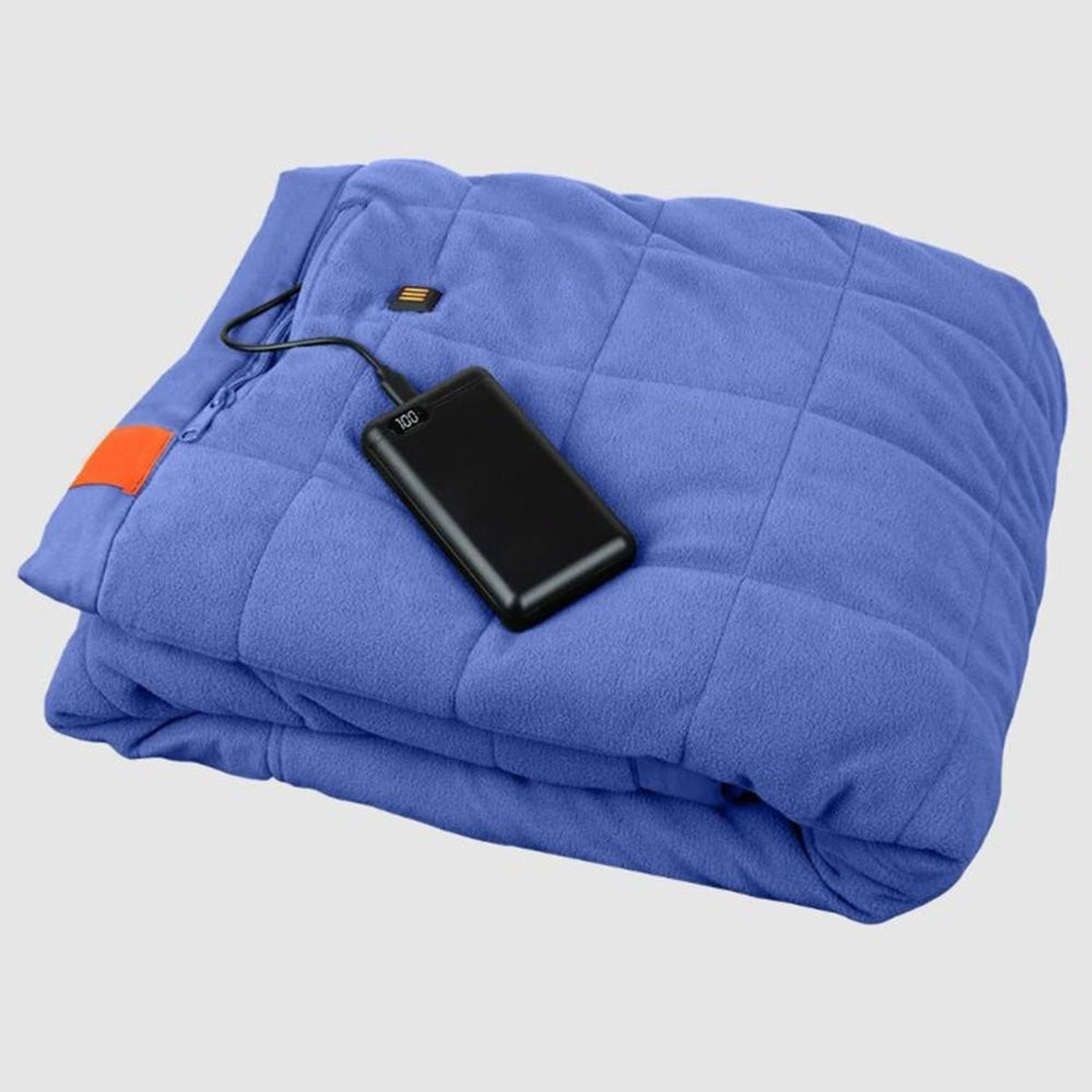 Outdoor Heated Blanket Portable USB Battery Power Bank Warmth - Image 1