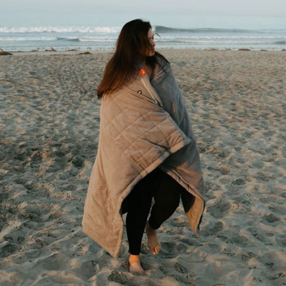 Outdoor Heated Blanket Portable USB Battery Power Bank Warmth - Image 12