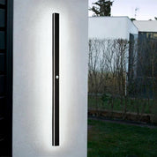 Outdoor Wall Lamp Minimalist Black Metal LED Waterproof - Image 23