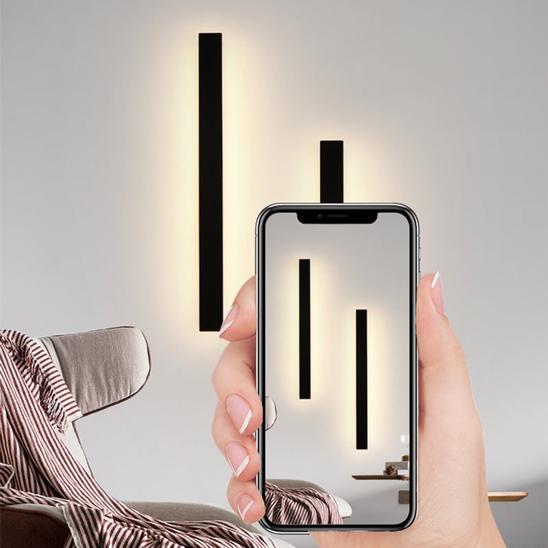 Outdoor Wall Lamp Minimalist Black Metal LED Waterproof - Image 7