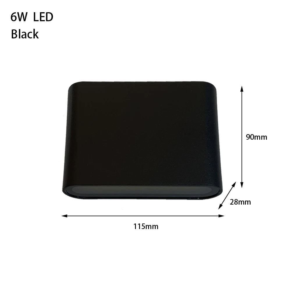 Outdoor Wall Light LED Modern Outdoor Light Sconce Flared - Image 10