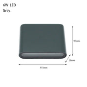 Outdoor Wall Light LED Modern Outdoor Light Sconce Flared - Image 11