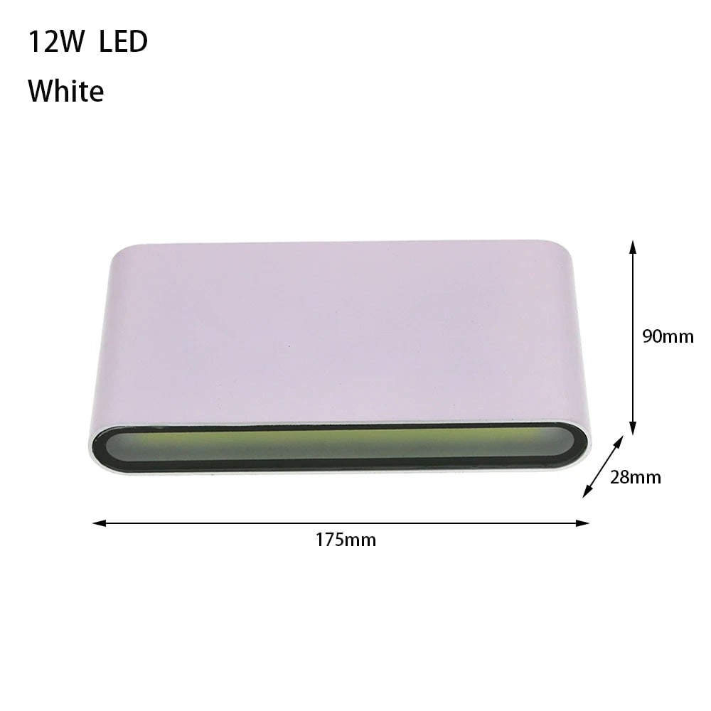 Outdoor Wall Light LED Modern Outdoor Light Sconce Flared - Image 9