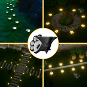 Paw Print Solar Garden Lights Outdoor Pet Decor - Image 8