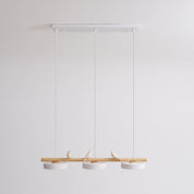 Pendant Light Bird Modern White Hanging Ceiling Lamp Metal - Image 10