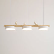 Pendant Light Bird Modern White Hanging Ceiling Lamp Metal - Image 11