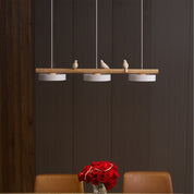 Pendant Light Bird Modern White Hanging Ceiling Lamp Metal - Image 12