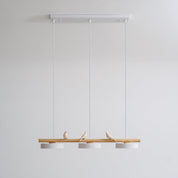 Pendant Light Bird Modern White Hanging Ceiling Lamp Metal - Image 13