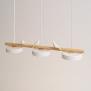 Pendant Light Bird Modern White Hanging Ceiling Lamp Metal - Image 14