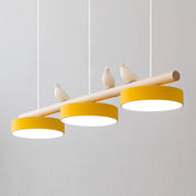 Pendant Light Bird Modern White Hanging Ceiling Lamp Metal - Image 20