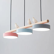 Pendant Light Bird Modern White Hanging Ceiling Lamp Metal - Image 23