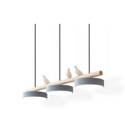 Pendant Light Bird Modern White Hanging Ceiling Lamp Metal - Image 25