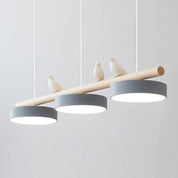 Pendant Light Bird Modern White Hanging Ceiling Lamp Metal - Image 28