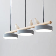 Pendant Light Bird Modern White Hanging Ceiling Lamp Metal - Image 29