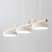 Pendant Light Bird Modern White Hanging Ceiling Lamp Metal - Image 32