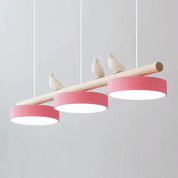 Pendant Light Bird Modern White Hanging Ceiling Lamp Metal - Image 38