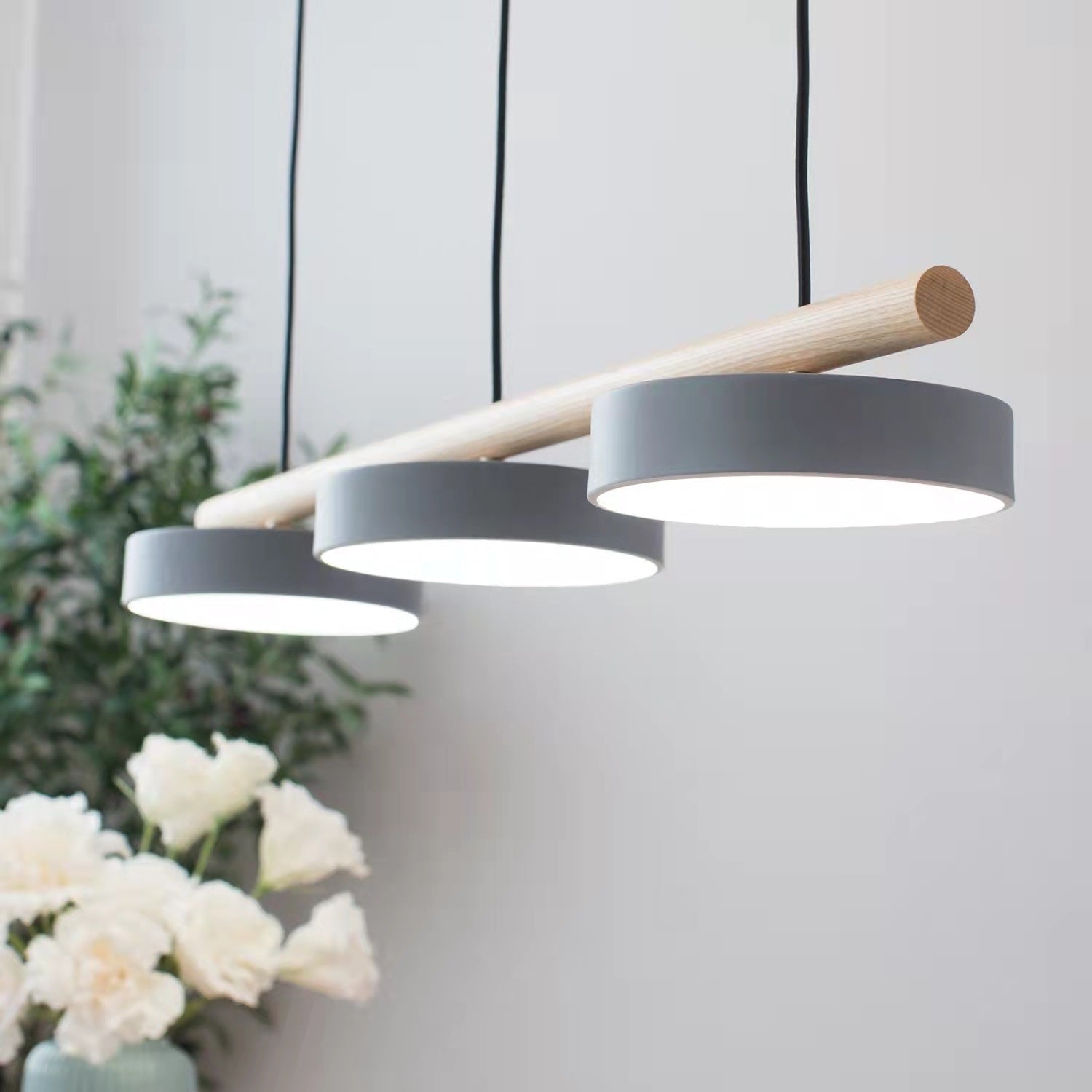 Pendant Light Bird Modern White Hanging Ceiling Lamp Metal - Image 4