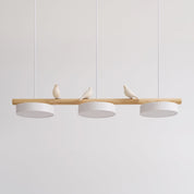 Pendant Light Bird Modern White Hanging Ceiling Lamp Metal - Image 6