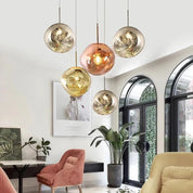 Pendant Light Modern Colorful Irregular Ceiling Hanging Lamp - Image 12