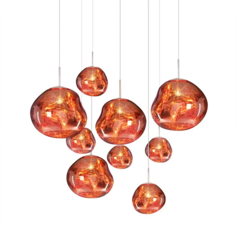 Pendant Light Modern Colorful Irregular Ceiling Hanging Lamp - Image 13