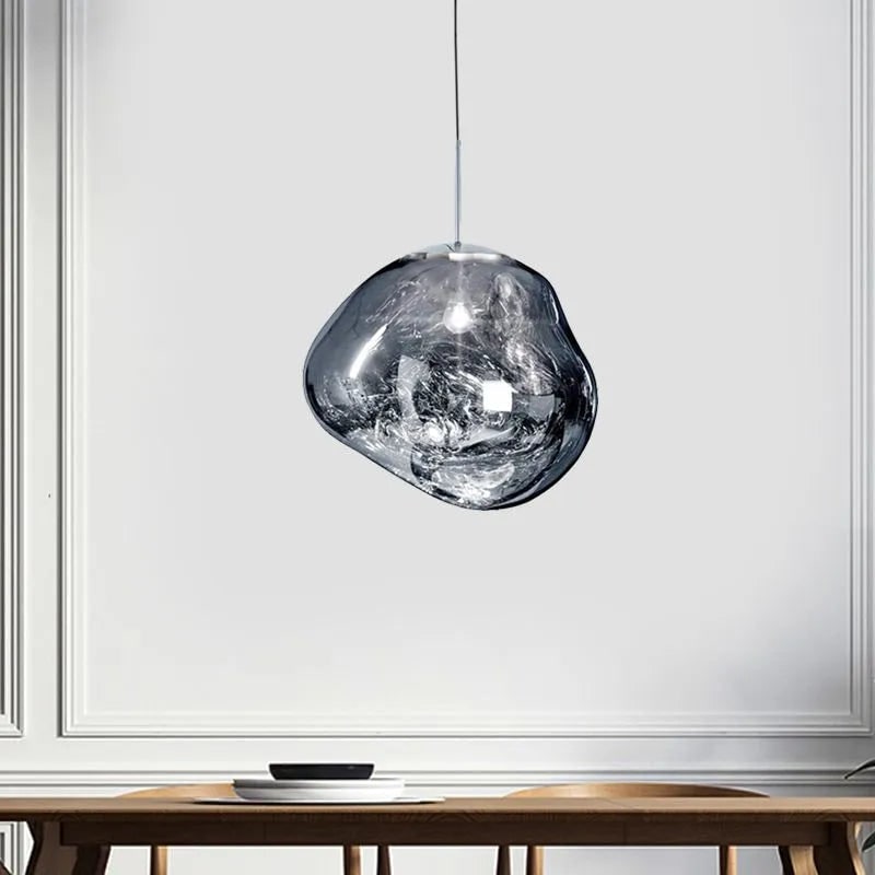 Pendant Light Modern Colorful Irregular Ceiling Hanging Lamp - Image 16