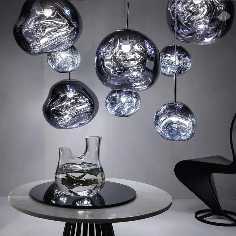 Pendant Light Modern Colorful Irregular Ceiling Hanging Lamp - Image 2