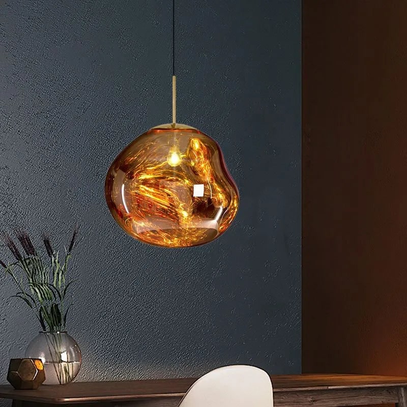 Pendant Light Modern Colorful Irregular Ceiling Hanging Lamp - Image 22