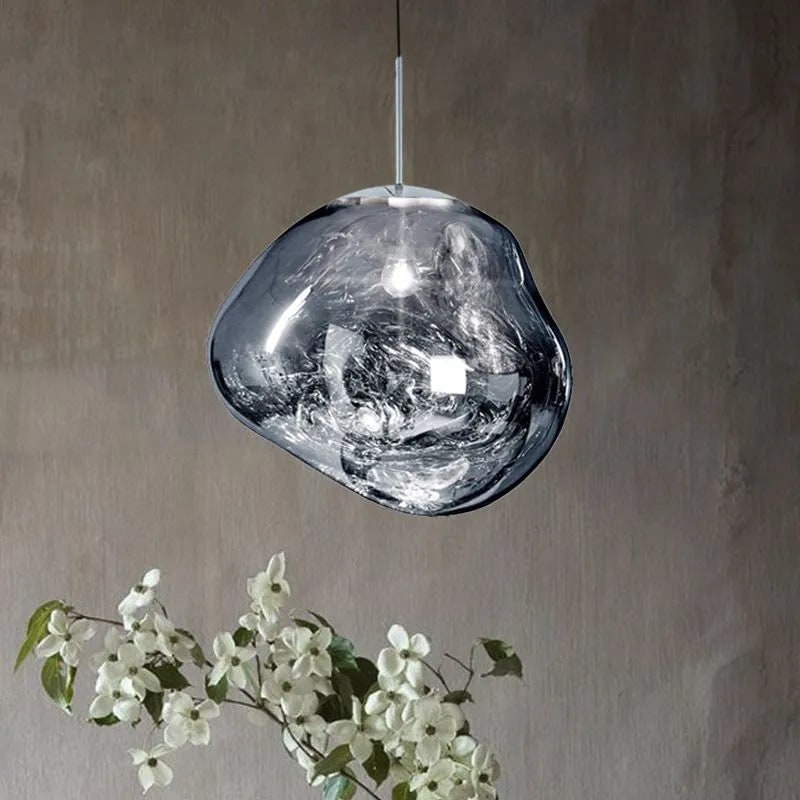 Pendant Light Modern Colorful Irregular Ceiling Hanging Lamp - Image 24
