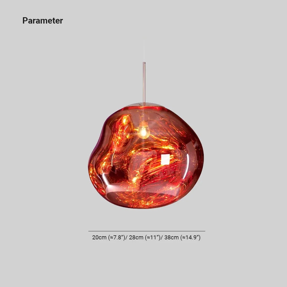 Pendant Light Modern Colorful Irregular Ceiling Hanging Lamp - Image 3