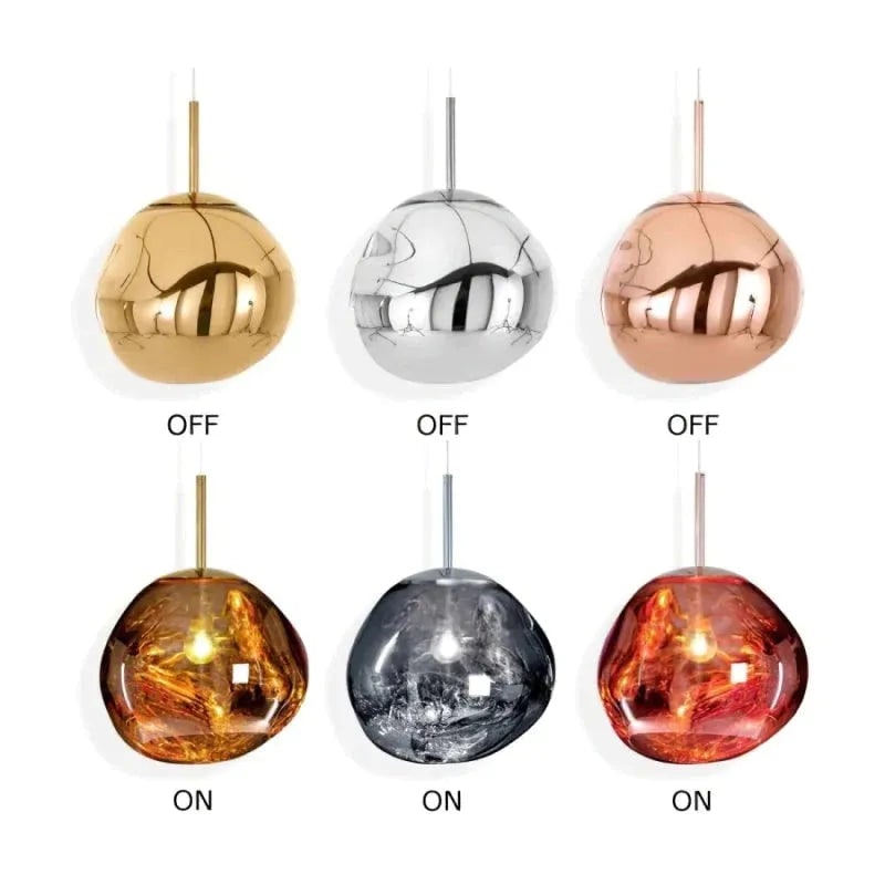 Pendant Light Modern Colorful Irregular Ceiling Hanging Lamp - Image 4