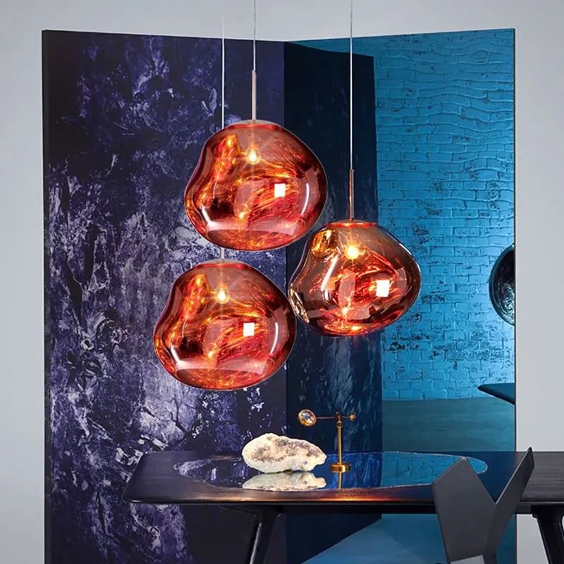 Pendant Light Modern Colorful Irregular Ceiling Hanging Lamp - Image 6