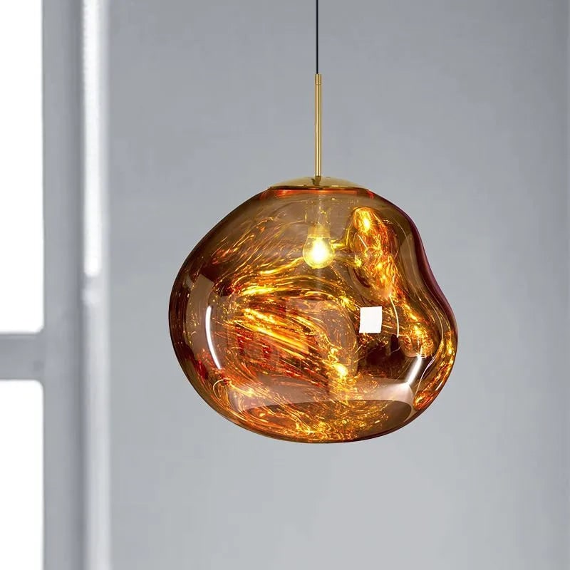 Pendant Light Modern Colorful Irregular Ceiling Hanging Lamp - Image 7